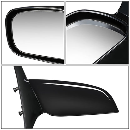 RETROVISOR MIRROR - OEM - 02-06 TOYOTA CAMRY - POWERED - PAINTABLE - BLACK - RIGHT