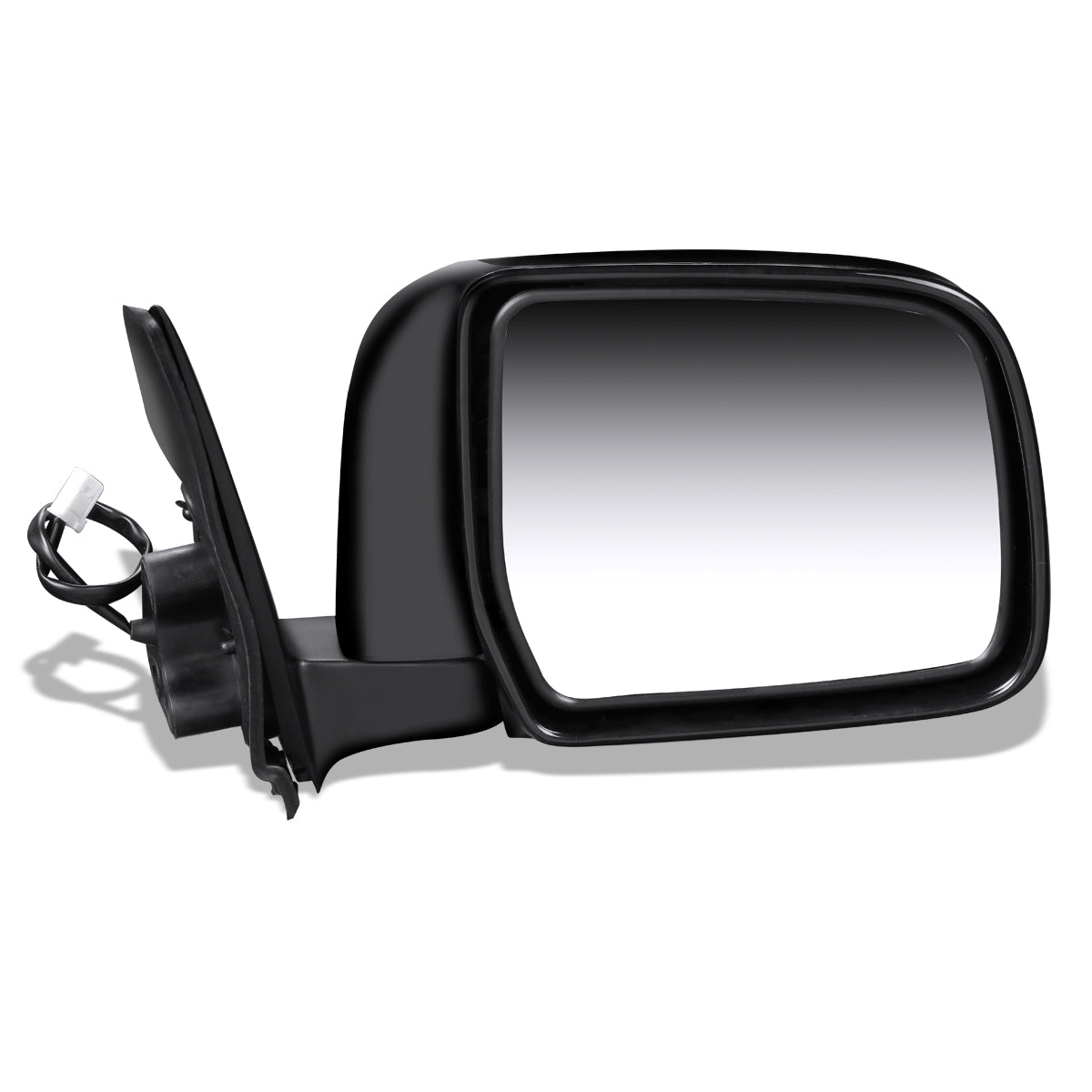RETROVISOR MIRROR - OEM - 96-02 TOYOTA 4RUNNER - POWERED - FOLDING - BLACK MATERIAL - RIGHT