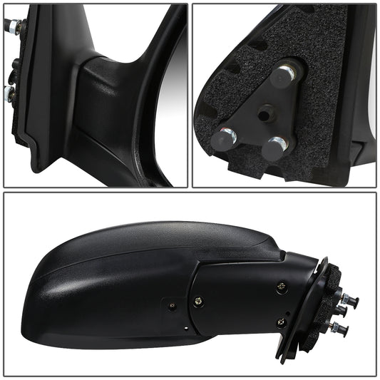 RETROVISOR MIRROR - OEM - 00-04 TOYOTA TUNDRA - MANUAL - FOLDING - TEXTURED - RIGHT