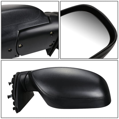 RETROVISOR MIRROR - OEM - 00-04 TOYOTA TUNDRA - MANUAL - FOLDING - TEXTURED - RIGHT