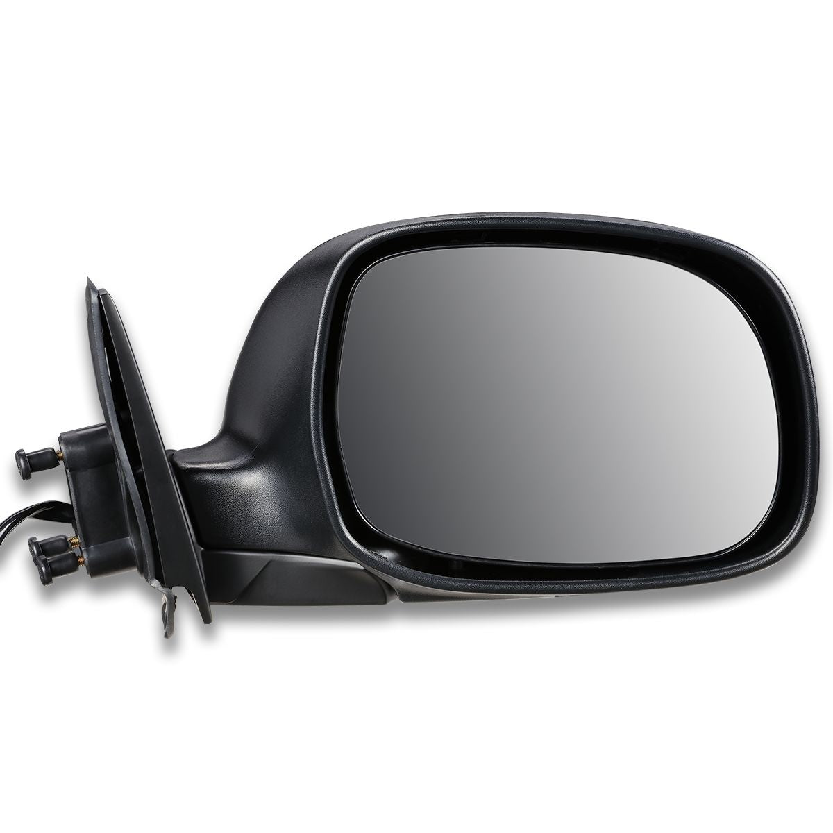RETROVISOR MIRROR - OEM - 00-04 TOYOTA TUNDRA - POWER MIRROR ADJUSTMENT - W/O HEAT - TEXTURED - CAP PAINTABLE - BLACK - RIGHT