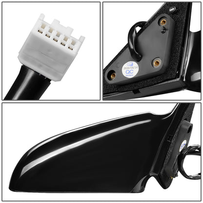 RETROVISOR MIRROR - OEM - 99-03 TOYOTA SOLARA - POWERED - HEATED - BLACK MATERIAL - RIGHT