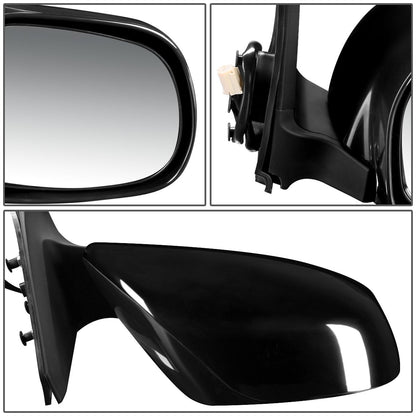 RETROVISOR MIRROR - OEM - 03-09 TOYOTA 4RUNNER - POWERED - TEXTURED - BLACK - RIGHT