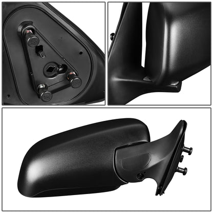 RETROVISOR MIRROR - OEM - 05-11 TOYOTA TACOMA - MANUAL - TEXTURED - BLACK - RIGHT