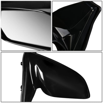 RETROVISOR MIRROR - OEM - 03-08 TOYOTA MATRIX / 03-08 PONTIAC VIBE - POWERED - PAINTABLE - BLACK - RIGHT