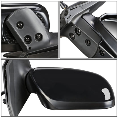 RETROVISOR MIRROR - OEM - 01-03 TOYOTA PRIUS - POWERED - PAINTABLE - BLACK - RIGHT