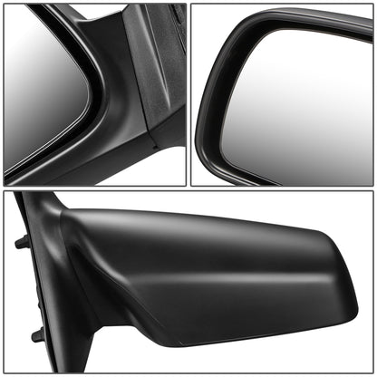 RETROVISOR MIRROR - OEM - 07-11 TOYOTA CAMRY - POWERED - BLACK MATERIAL - RIGHT