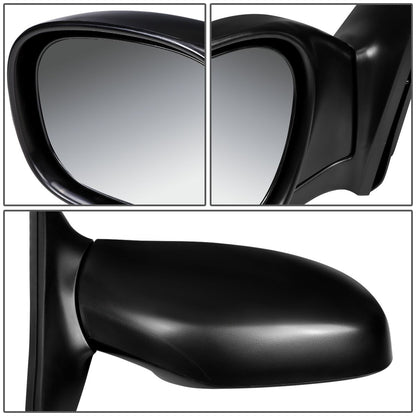 RETROVISOR MIRROR - OEM - 96-00 TOYOTA RAV4 - MANUAL - PAINTABLE - BLACK - RIGHT