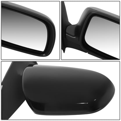 RETROVISOR MIRROR - OEM - 04-09 TOYOTA PRIUS - POWERED - HEATED - PAINTABLE - BLACK - RIGHT