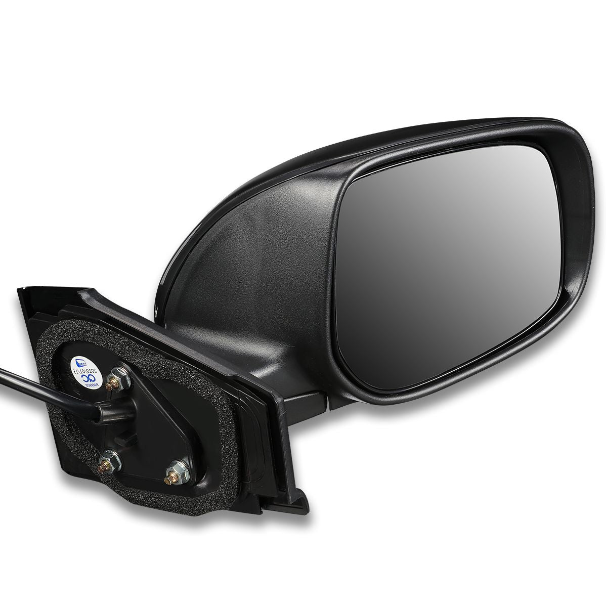RETROVISOR MIRROR - OEM - 06-11 TOYOTA YARIS HATCHBACK - POWERED - TEXTURED - BLACK - RIGHT