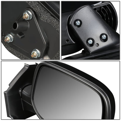 RETROVISOR MIRROR - OEM - 06-11 TOYOTA YARIS HATCHBACK - MANUAL - TEXTURED - BLACK - RIGHT