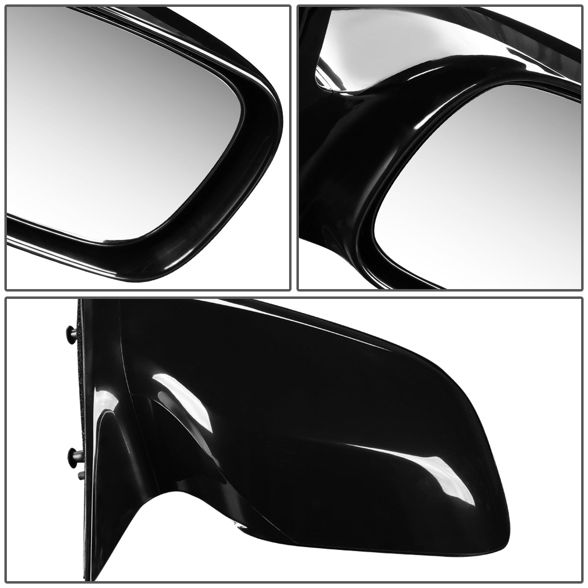 RETROVISOR MIRROR - OEM - 05-10 TOYOTA AVALON - POWERED - HEATED - PAINTABLE - BLACK - RIGHT