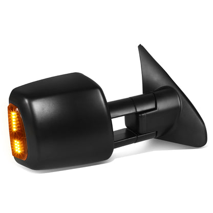 RETROVISOR MIRROR - OE STYLE - TOYOTA TUNDRA 07-21 - WITH POWER WITH HEATED WITH SIGNAL DUAL ARM - PASSENGER SIDE - PAINT TO MATCH - BLACK