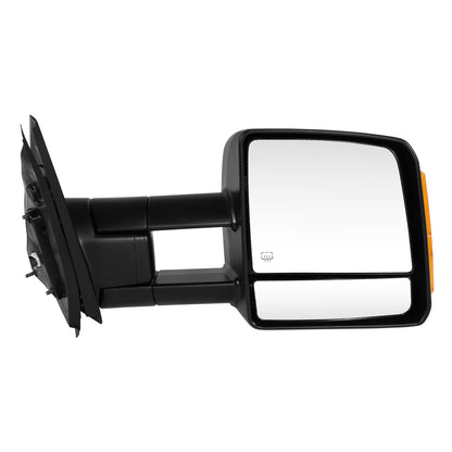 RETROVISOR MIRROR - OE STYLE - TOYOTA TUNDRA 07-21 - WITH POWER WITH HEATED WITH SIGNAL DUAL ARM - PASSENGER SIDE - PAINT TO MATCH - BLACK