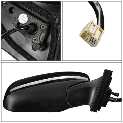 RETROVISOR MIRROR - OEM - 06-08 TOYOTA RAV4 - POWERED - HEATED - TEXTURED - BLACK - RIGHT