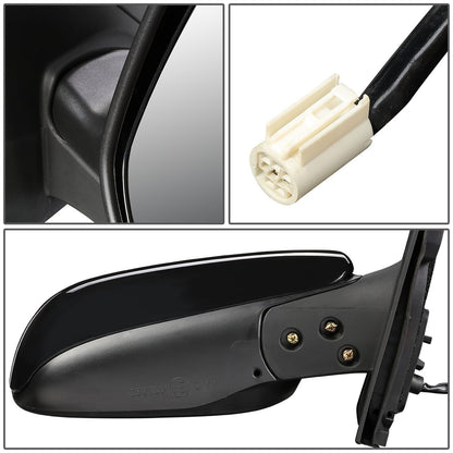 RETROVISOR MIRROR - OEM - 09-14 TOYOTA MATRIX - POWERED - TEXTURED - BLACK - RIGHT