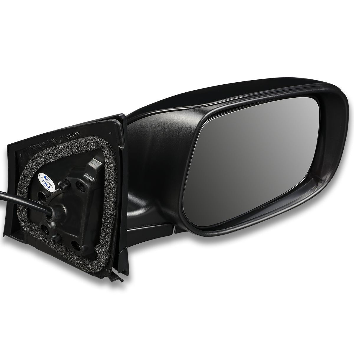 RETROVISOR MIRROR - OEM - 09-13 TOYOTA COROLLA - POWERED - TEXTURED - BLACK - RIGHT