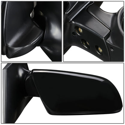 RETROVISOR MIRROR - OEM - 09-13 TOYOTA COROLLA - POWERED - TEXTURED - BLACK - RIGHT