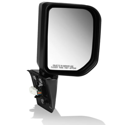 RETROVISOR MIRROR - OEM - 07-09 TOYOTA FJ CRUISER - POWERED - PAINTABLE - BLACK - RIGHT