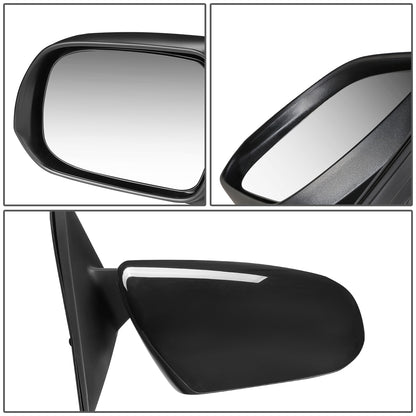 RETROVISOR MIRROR - OEM - 08-13 TOYOTA HIGHLANDER - POWERED - HEATED - PAINTABLE - BLACK - RIGHT