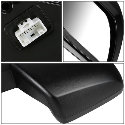 RETROVISOR MIRROR - OEM - 07-18 TOYOTA TUNDRA - MATTE - BLACK - RIGHT