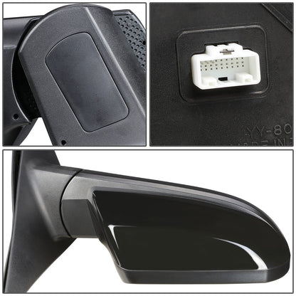 RETROVISOR MIRROR - OEM - 08-13 TOYOTA SEQUOIA - POWERED - TEXTURED - BLACK - RIGHT