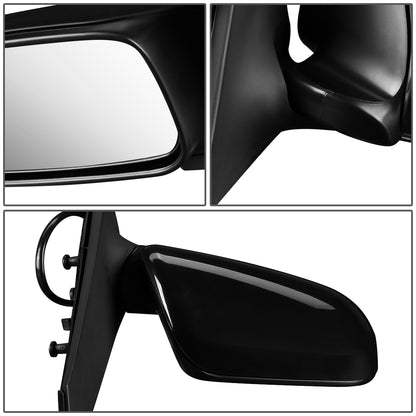 RETROVISOR MIRROR - OEM - 04-09 TOYOTA PRIUS - POWERED - PAINTABLE - BLACK - RIGHT