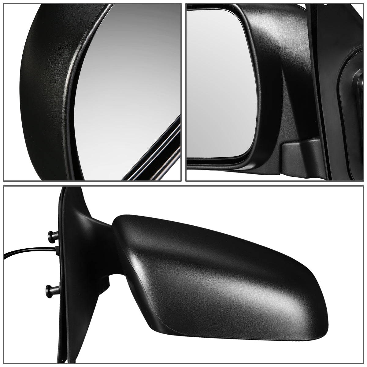 RETROVISOR MIRROR - OEM - 05-11 TOYOTA TACOMA - POWERED - TEXTURED - BLACK - RIGHT