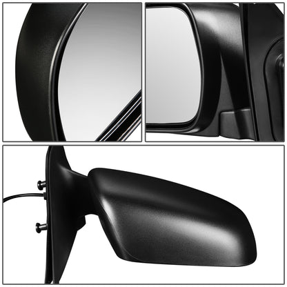 RETROVISOR MIRROR - OEM - 05-11 TOYOTA TACOMA - POWERED - TEXTURED - BLACK - RIGHT