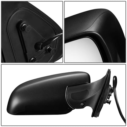 RETROVISOR MIRROR - OEM - 05-11 TOYOTA TACOMA - POWERED - TEXTURED - BLACK - RIGHT