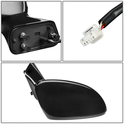 RETROVISOR MIRROR - OEM - 09-12 TOYOTA VENZA - POWERED - PAINTABLE - BLACK - RIGHT