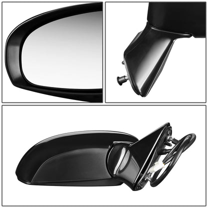 RETROVISOR MIRROR - OEM - 09-12 TOYOTA VENZA - POWERED - HEATED - PAINTABLE - BLACK - RIGHT