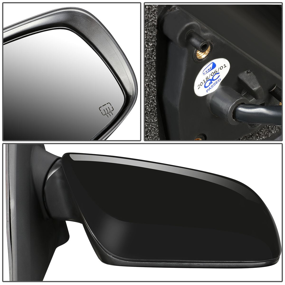 RETROVISOR MIRROR - OEM - 09-14 TOYOTA MATRIX - POWERED - HEATED - PAINTABLE - BLACK - RIGHT