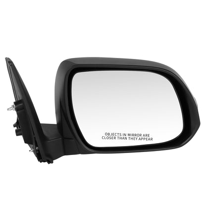 RETROVISOR MIRROR - OE STYLE - TOYOTA 4RUNNER 10-13 - WITH POWER WITH HEATED WITH SIGNAL - PASSENGER SIDE - PAINT TO MATCH - BLACK