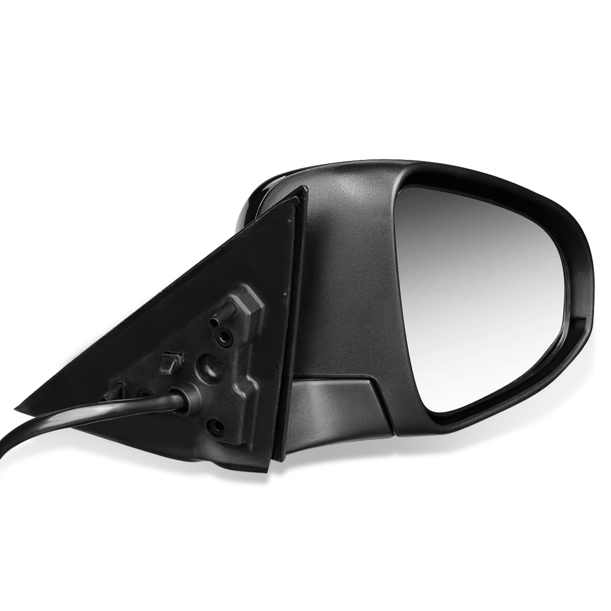 RETROVISOR MIRROR - OEM - 12-14 TOYOTA CAMRY - POWERED - TEXTURED - RIGHT - BLACK