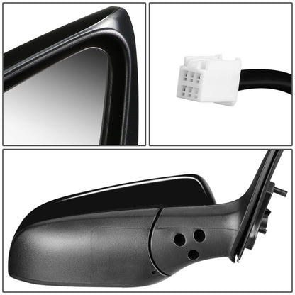 RETROVISOR MIRROR - OEM - 12-14 TOYOTA CAMRY - POWERED - TEXTURED - RIGHT - BLACK