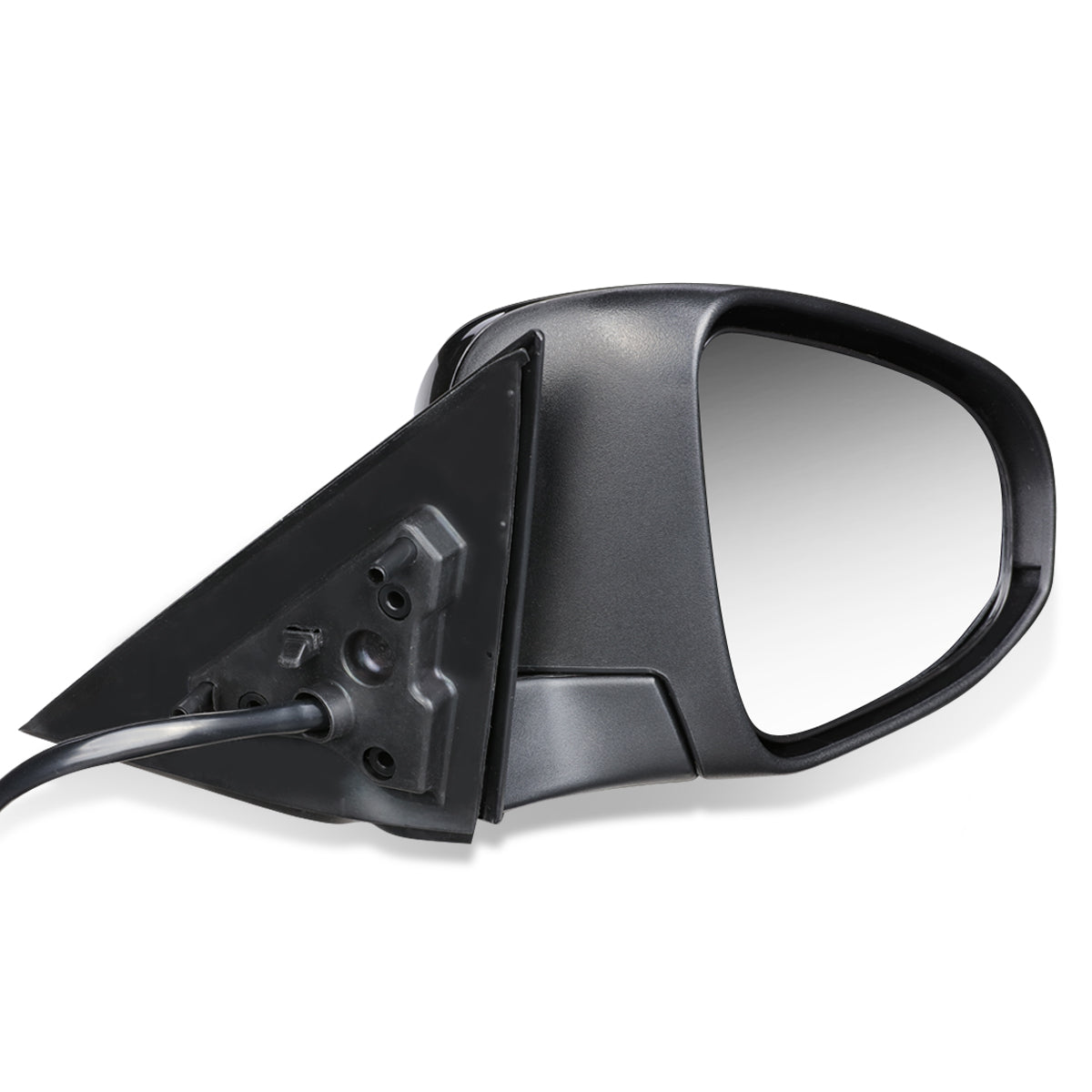 RETROVISOR MIRROR - OEM - 12-14 TOYOTA CAMRY - POWERED - HEATED - TEXTURED - RIGHT - BLACK