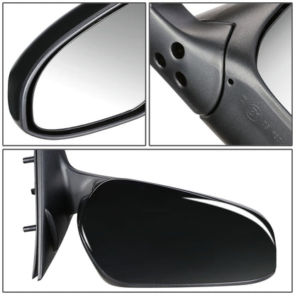 RETROVISOR MIRROR - OEM - 12-14 TOYOTA CAMRY - POWERED - HEATED - TEXTURED - RIGHT - BLACK