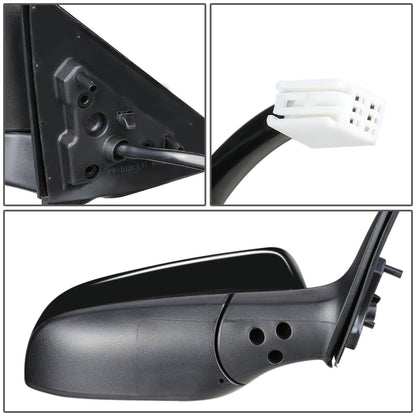 RETROVISOR MIRROR - OEM - 12-14 TOYOTA CAMRY - POWERED - HEATED - TEXTURED - RIGHT - BLACK