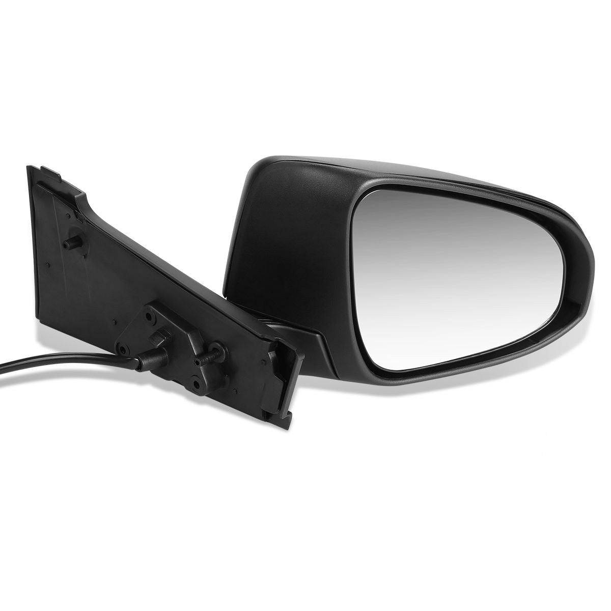 RETROVISOR MIRROR - OEM - 12-14 TOYOTA YARIS HATCHBACK - POWERED - HEATED - TEXTURED - RIGHT - BLACK