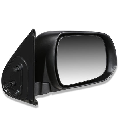 RETROVISOR MIRROR - OEM - 12-15 TOYOTA TACOMA - MANUAL MIRROR ADJUSTMENT - W/O HEAT - TEXTURED - RIGHT - BLACK