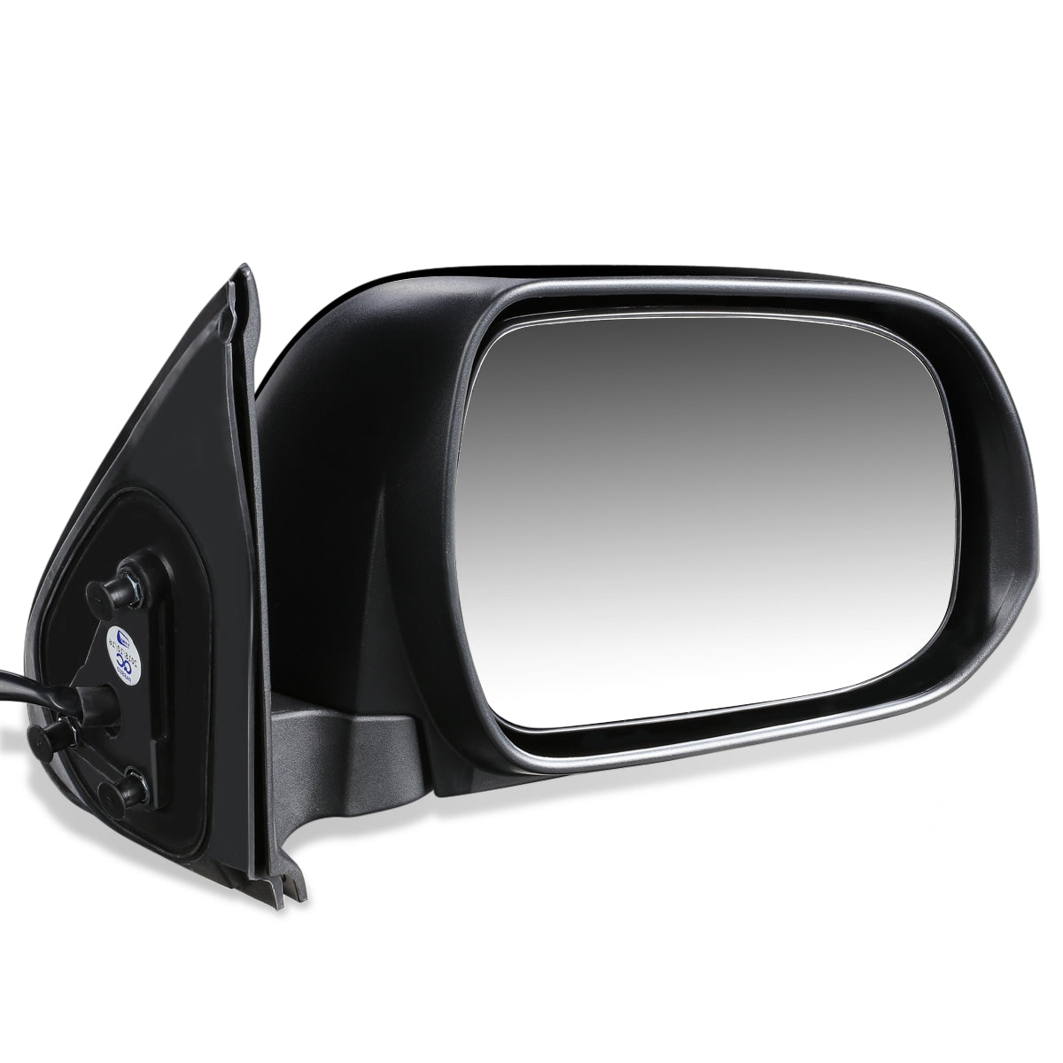 RETROVISOR MIRROR - OEM - 12-15 TOYOTA TACOMA - POWERED - TEXTURED - RIGHT - BLACK