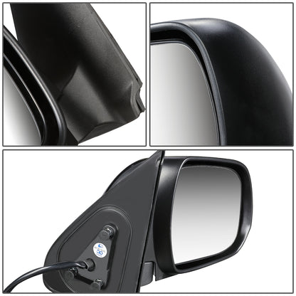 RETROVISOR MIRROR - OEM - 12-15 TOYOTA TACOMA - POWERED - TEXTURED - RIGHT - BLACK