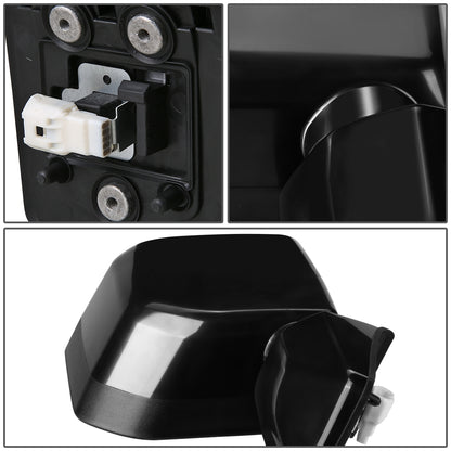 RETROVISOR MIRROR - OEM - 07-14 TOYOTA FJ CRUISER - MANUAL - PAINTABLE - RIGHT - BLACK