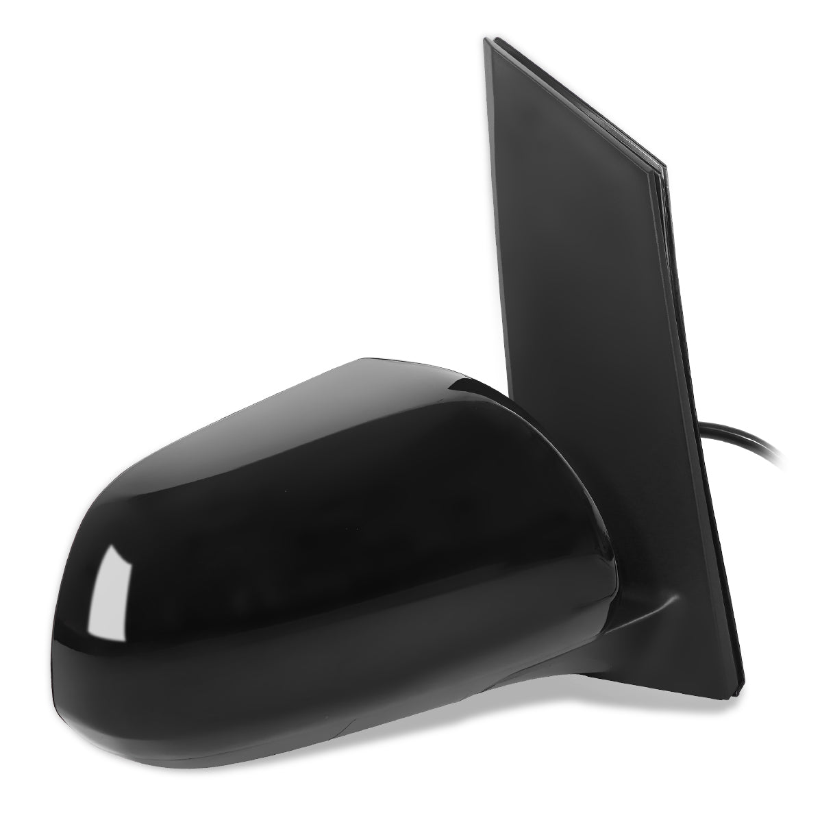 RETROVISOR MIRROR - OEM - 13-14 TOYOTA SIENNA - POWERED - HEATED - TEXTURED, CAP PAINTABLE - RIGHT - BLACK