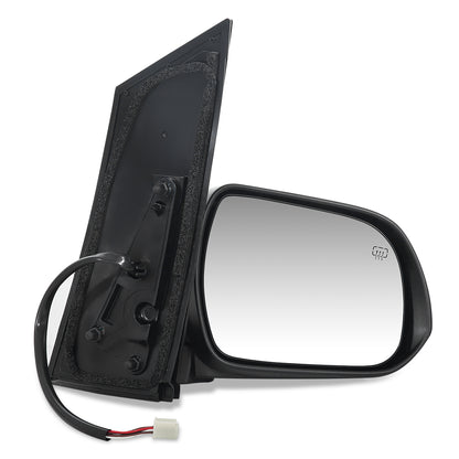 RETROVISOR MIRROR - OEM - 13-14 TOYOTA SIENNA - POWERED - HEATED - TEXTURED, CAP PAINTABLE - RIGHT - BLACK