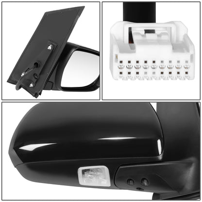 RETROVISOR MIRROR - OE STYLE - TOYOTA SIENNA 11-12 - WITH POWER WITH HEATED WITH MEMORY - PASSENGER SIDE - PAINT TO MATCH - BLACK
