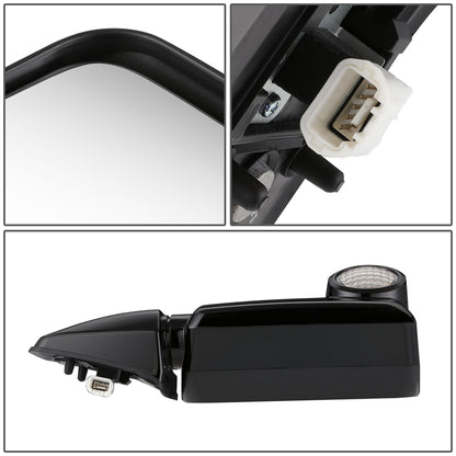 RETROVISOR MIRROR - OEM - 07-15 TOYOTA FJ CRUISER - POWERED - W/ SIGNAL LIGHT - RIGHT - BLACK