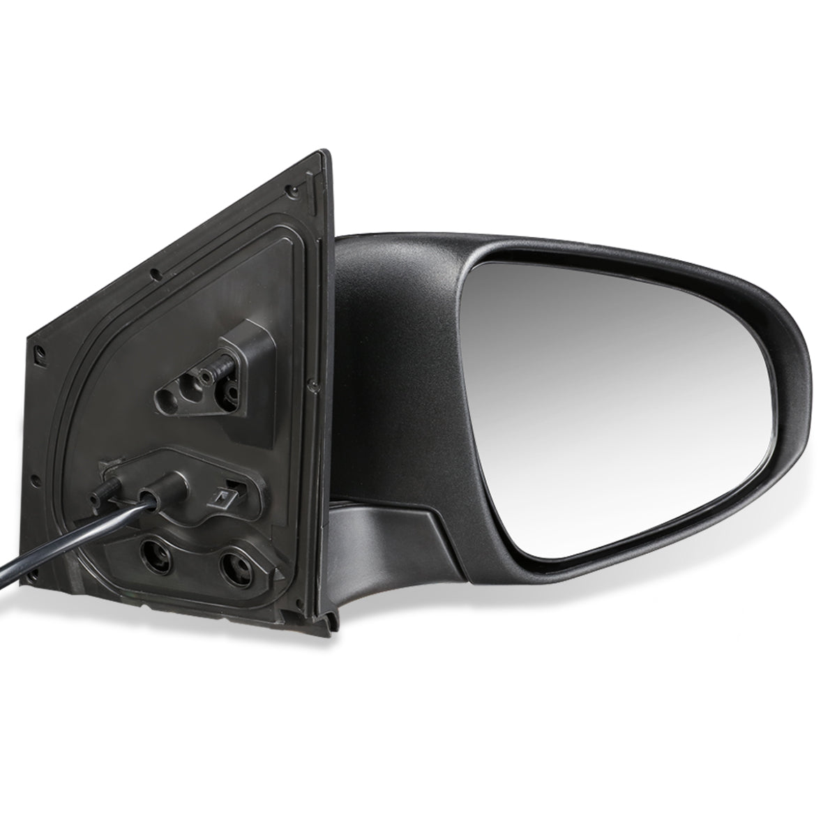 RETROVISOR MIRROR - OEM - 14-19 TOYOTA COROLLA SEDAN / 17-18 COROLLA IM / 16 SCION IM - POWERED - TEXTURED - RIGHT - BLACK