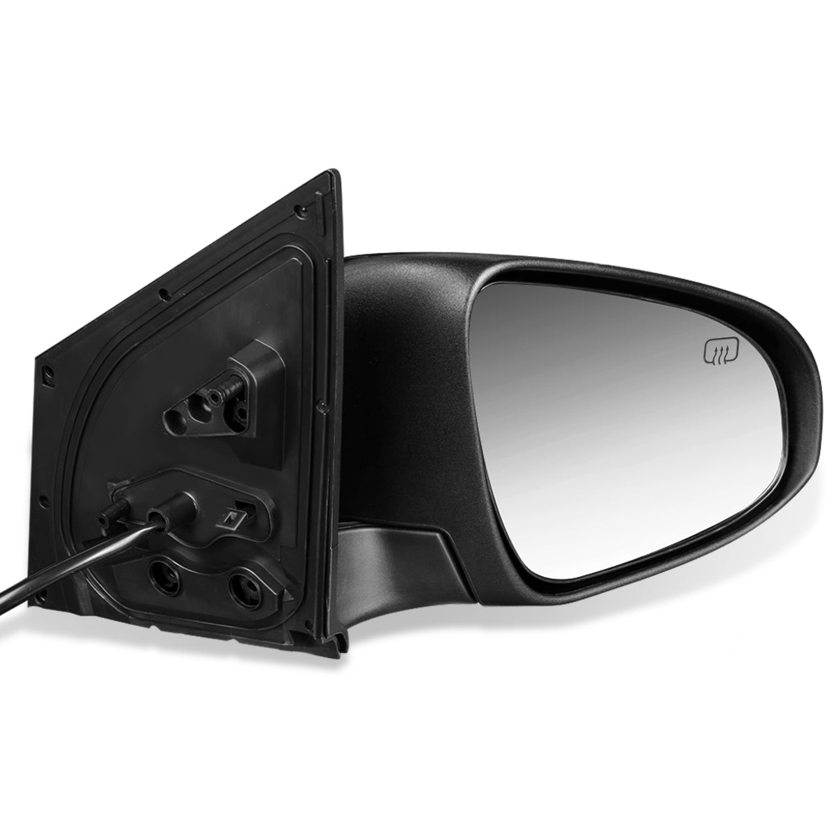 RETROVISOR MIRROR - OEM - 14-19 TOYOTA COROLLA SEDAN / 17-18 COROLLA IM / 16 SCION IM - POWERED - HEATED - TEXTURED - RIGHT - BLACK